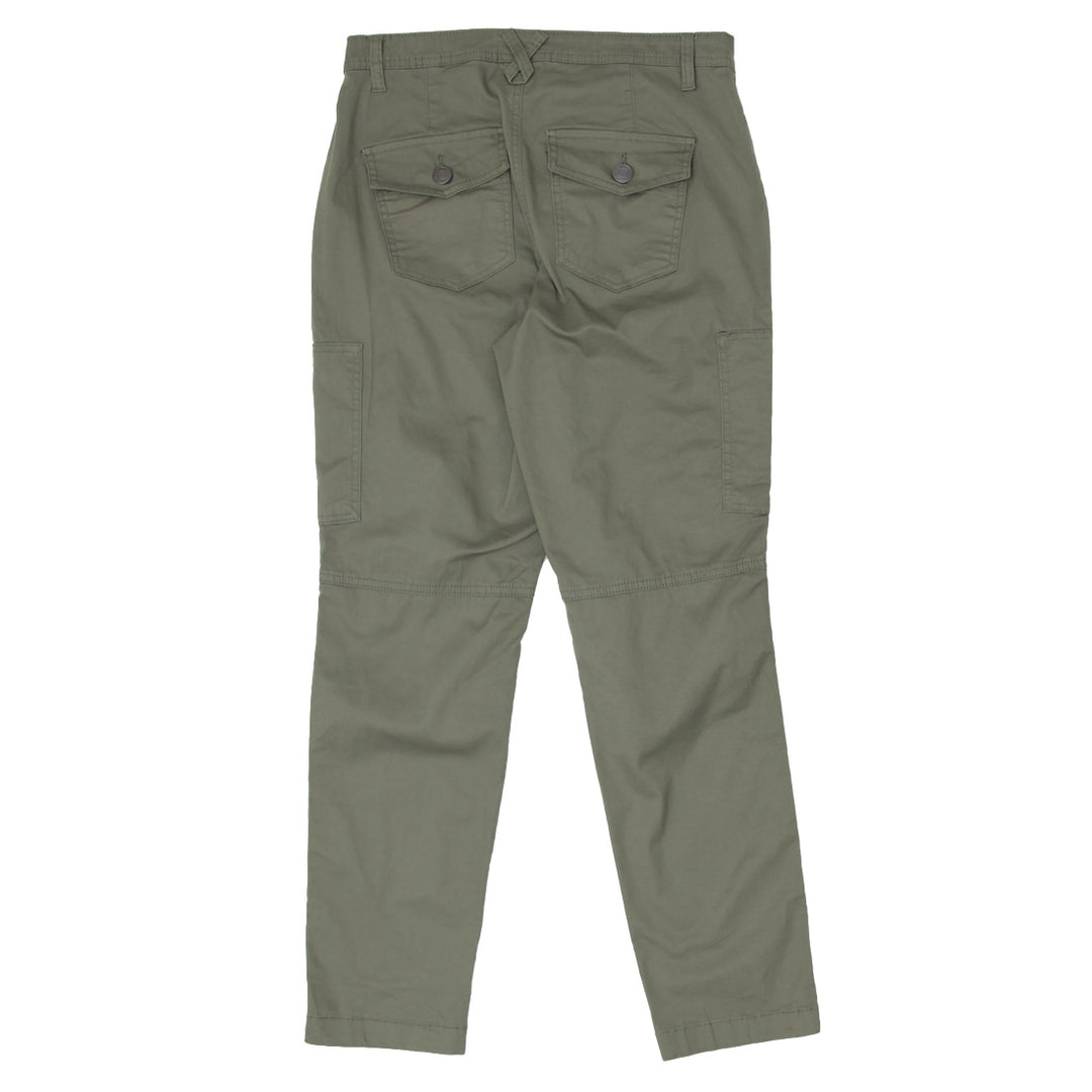 Ladies Cleo Green Cargo Pants