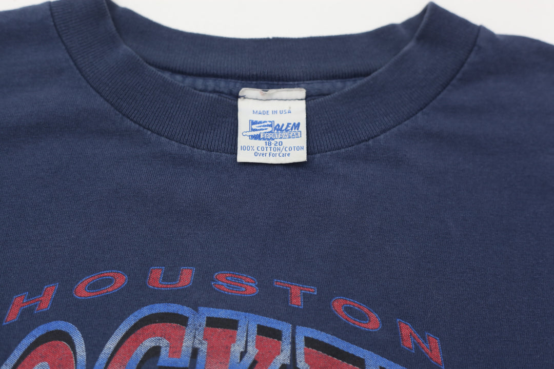 Salem Sports Houston Rockets Basketball Vintage Youth Boys T-Shirt