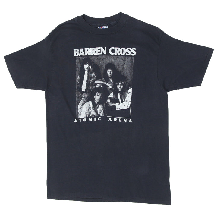 1988 Vintage Barren Cross The Atomic Tour Band T-Shirt S.Stitch Made In USA XL