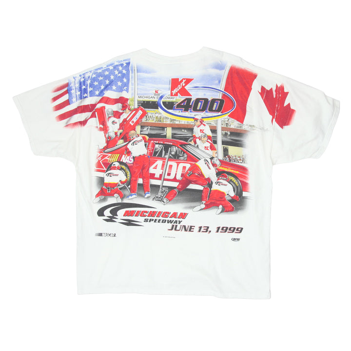 1999 Vintage Kmart 400 Nascar AOP Racing T-Shirt Chase Authentics 2X