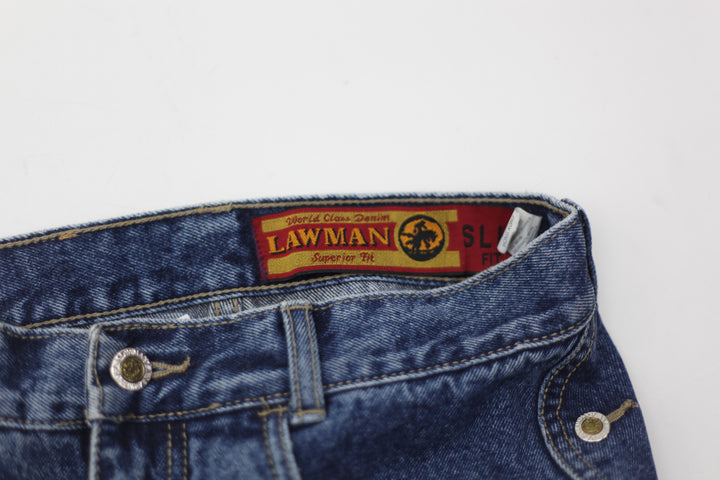 Vintage Lawman Slim Fit High Waist Jeans