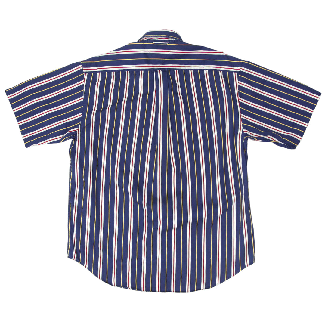 Mens Tommy Hilfiger Stripe Short Sleeve Shirt