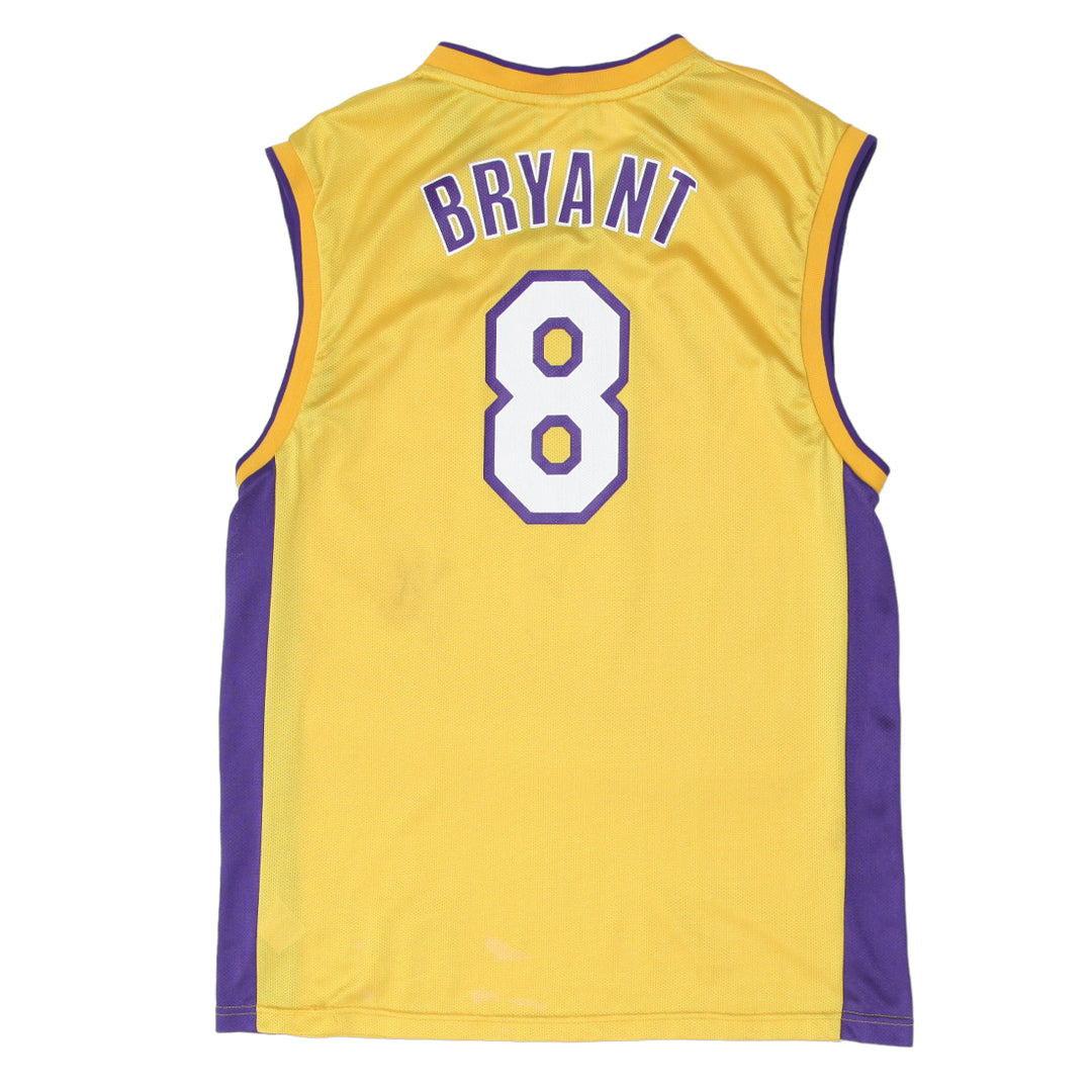 Mens Reebok NBA Lakers Bryant # 8 Basketball Jersey