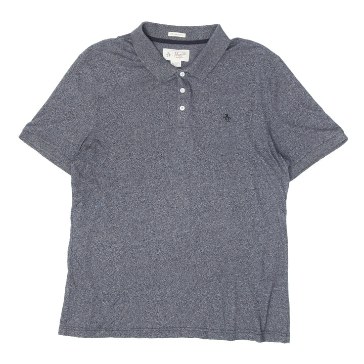 Mens Penguin Slim Fit Gray Polo T-Shirt