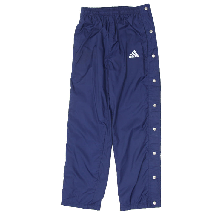Vintage Adidas Tear Away Track Pants Navy Blue