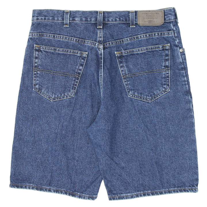 Mens Faded Glory Denim Shorts Relaxed Fit