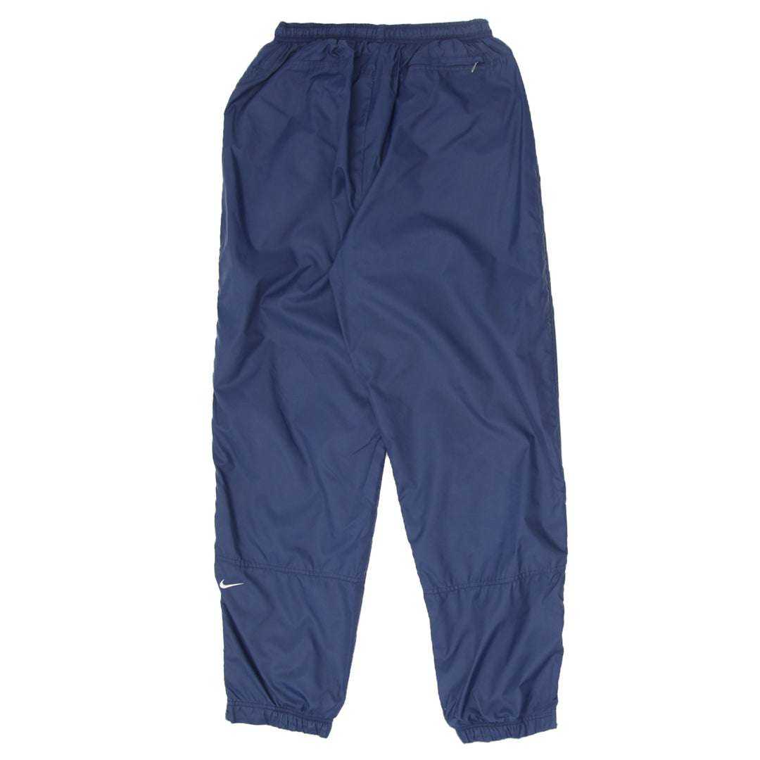 90's Vintage Nike Nylon Track Pants Navy Blue Ladies