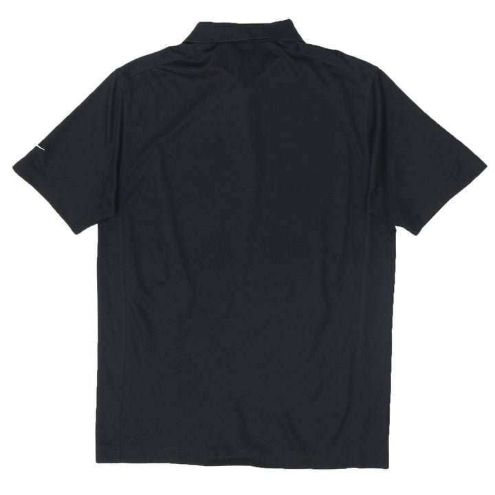 Mens NikeGolf Dri-Fit Black Polo T-Shirt