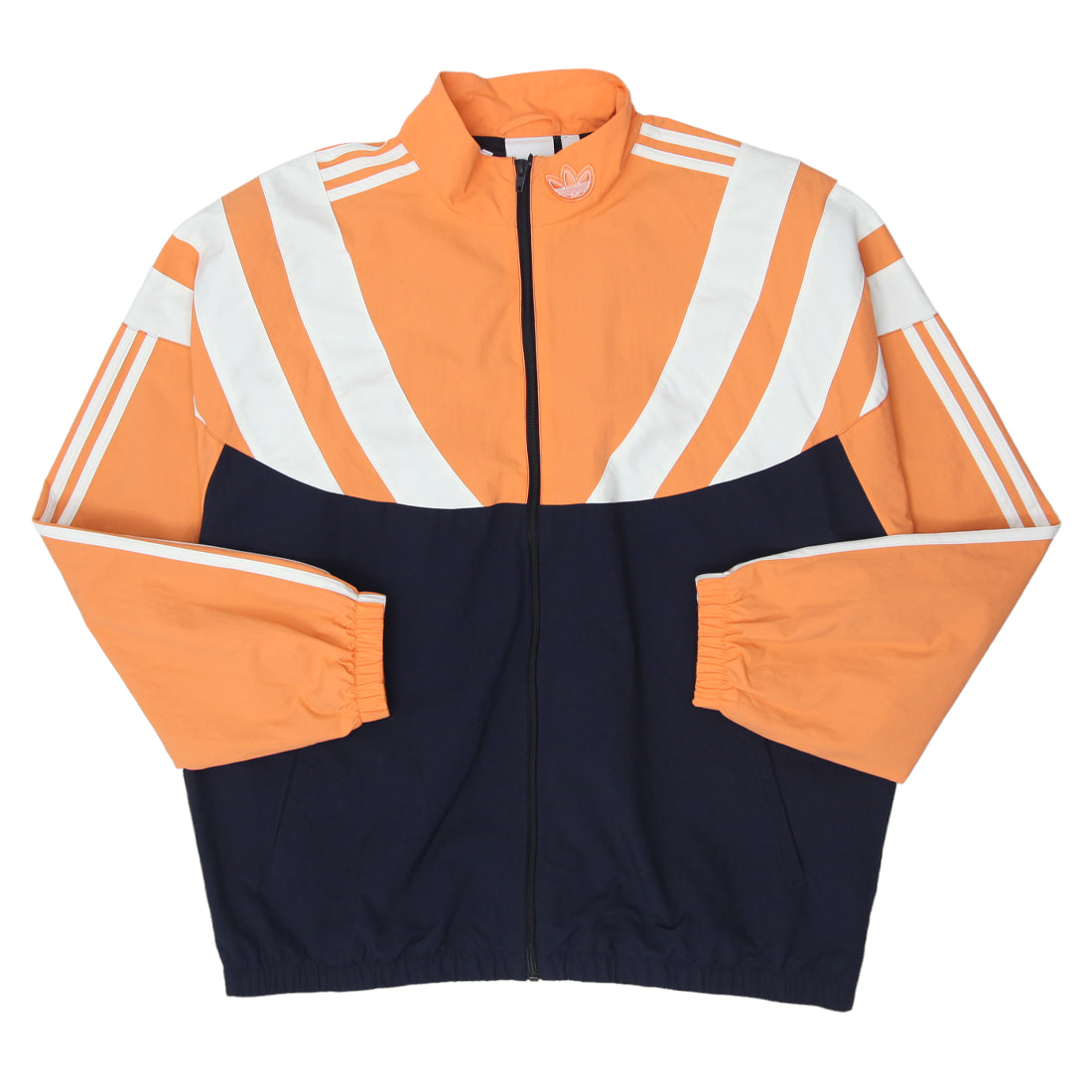 Orange and 2024 blue windbreaker