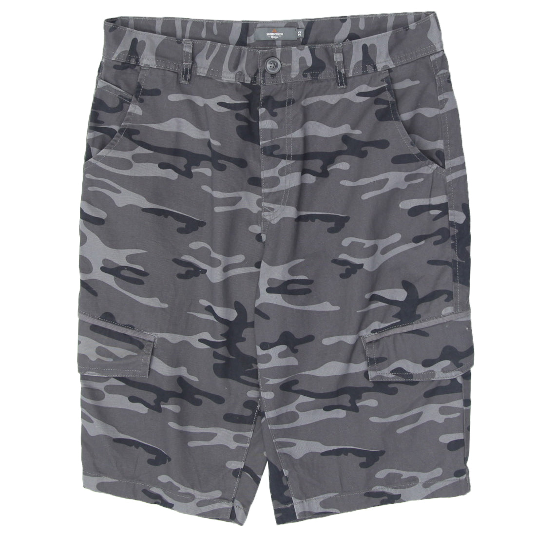 Mens Mountain Ridge Camouflage Cargo Shorts