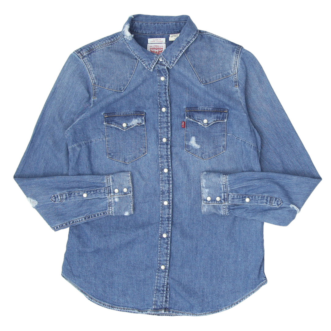 levi strauss denim shirts