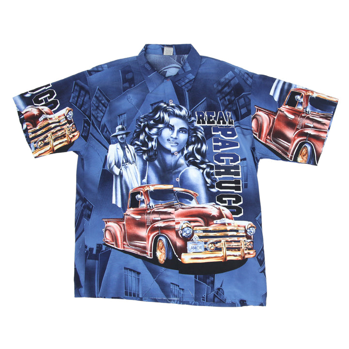 Mens Real Pachuco All Over Print Shirt