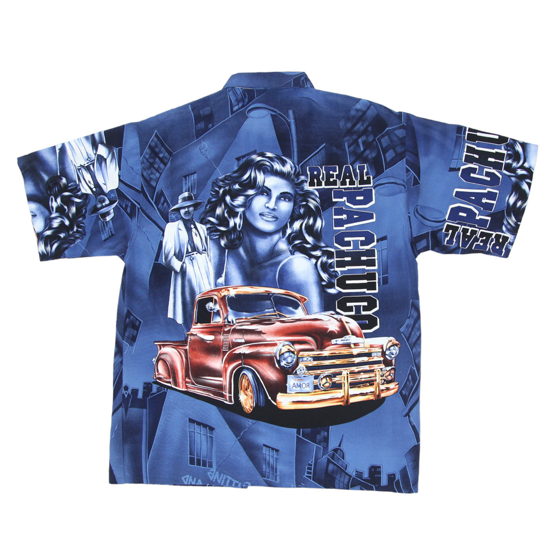 Mens Real Pachuco All Over Print Shirt