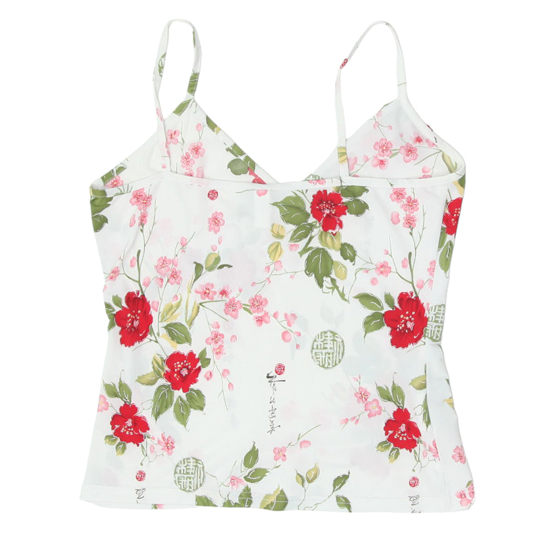 Y2K Strappy Floral Top Suzy Shier