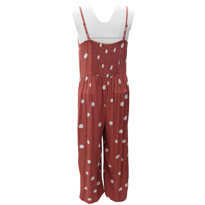 Ladies Anko Strappy Polka Dot Jumpsuit