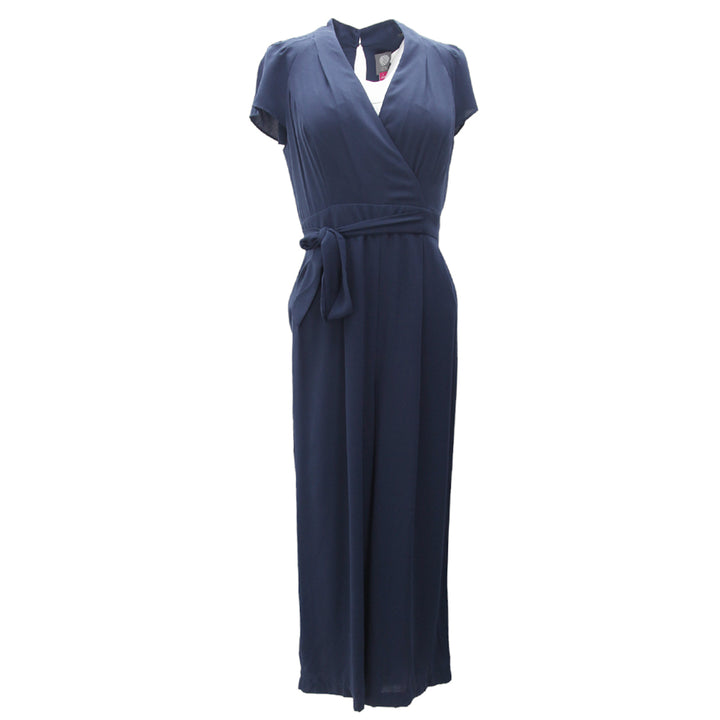 Ladies Vince Camuto Navy Jumpsuit