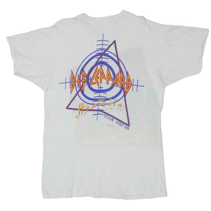 1987 Vintage Def Leppard Hysteria Tour T-Shirt S.Stitch L