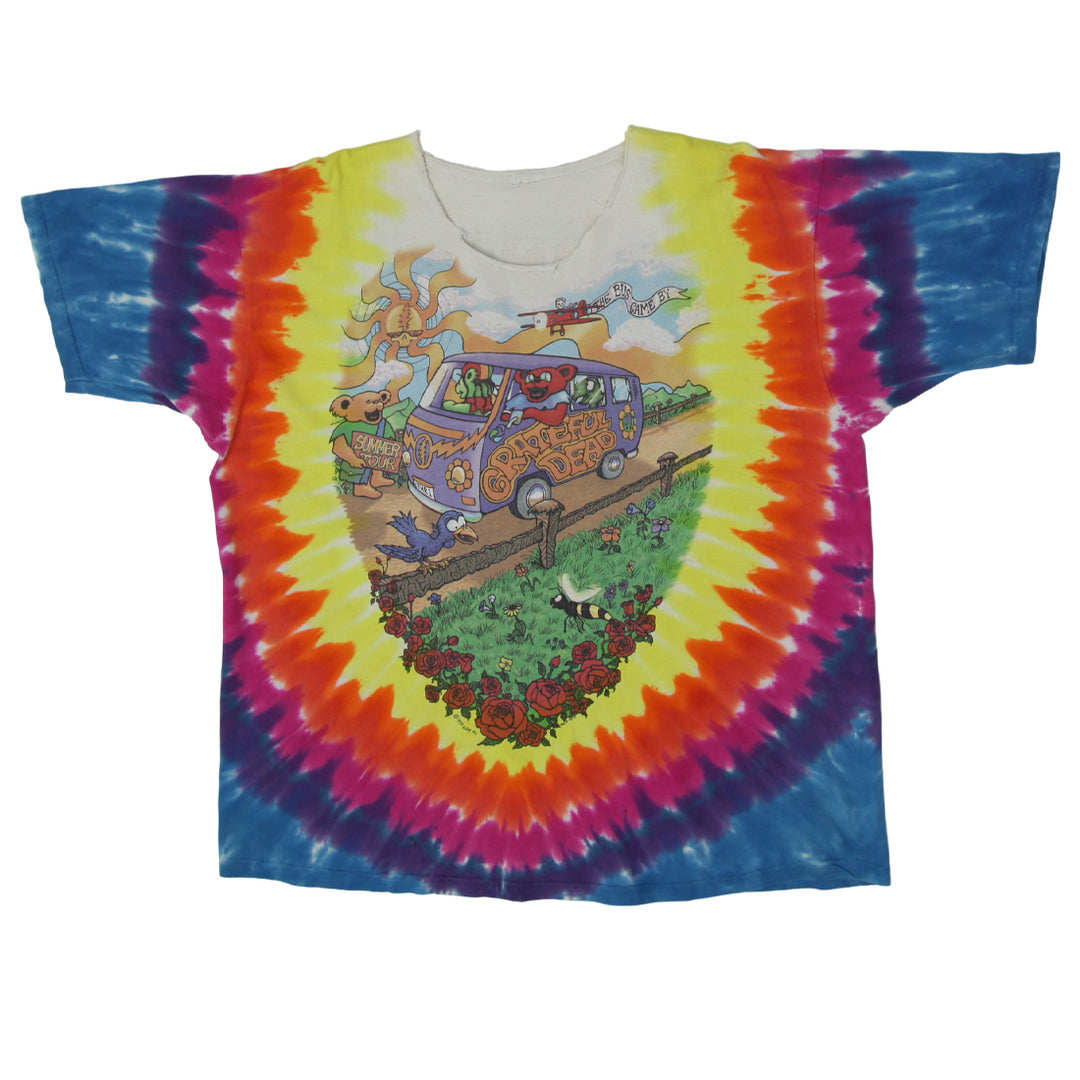 1994 Vintage Grateful Dead Summer Tour Tie Dyed T-Shirt