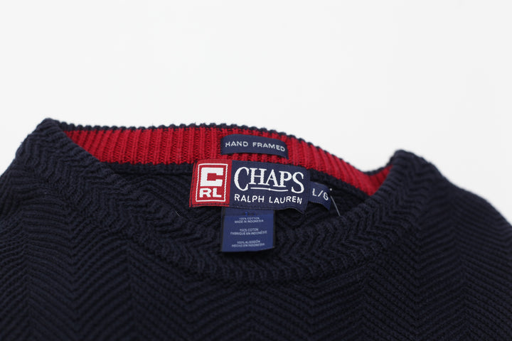Vintage Chaps Ralph Lauren Hand Framed Sweater
