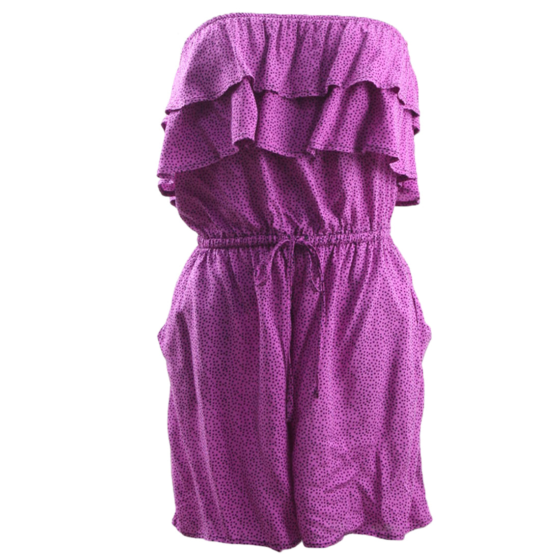 Ladies Lily Morgan Strapless Dotted Rompers Fashion Rerun Vintage