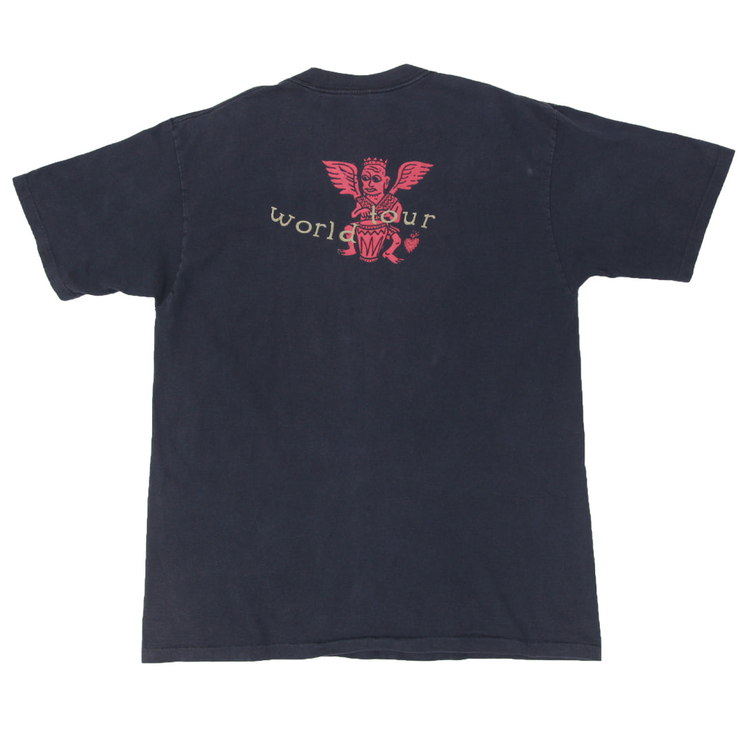 Vintage Santana World Tour T-Shirt Single Stitch Made in USA All Sport XL