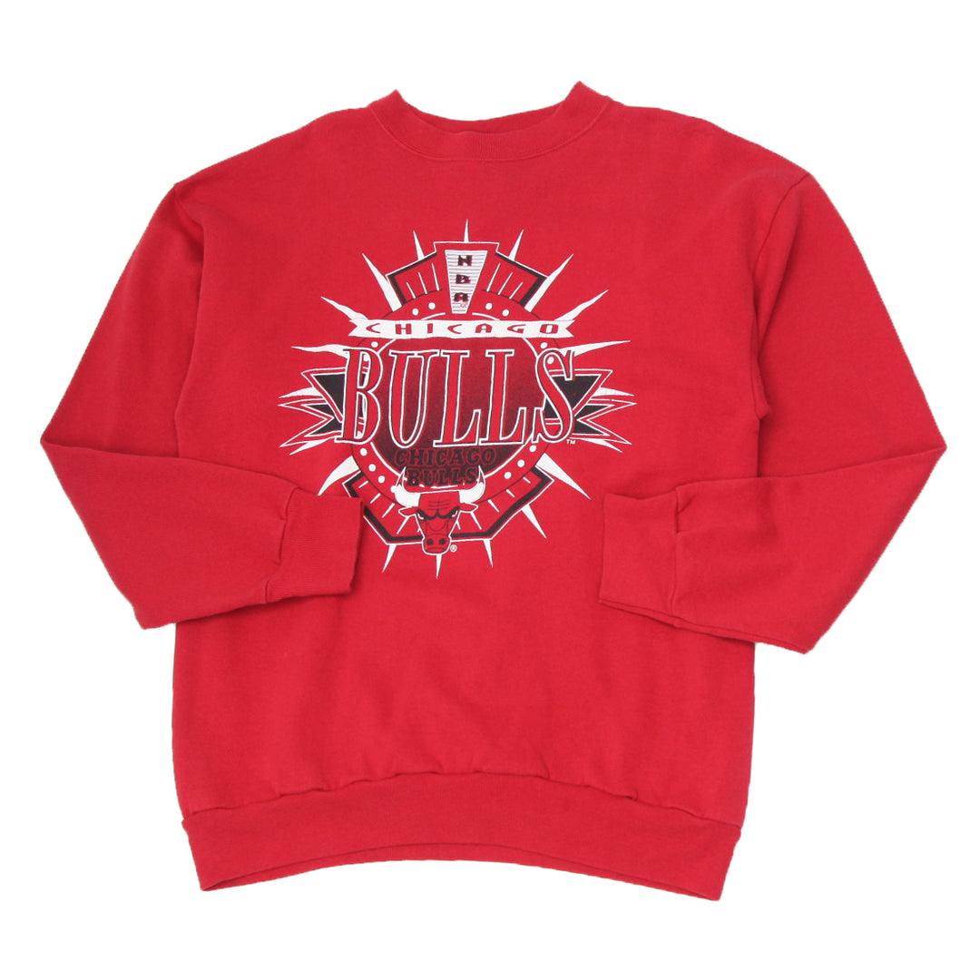 Vintage Tultex NBA Chicago Bulls Red Crewneck Sweatshirt