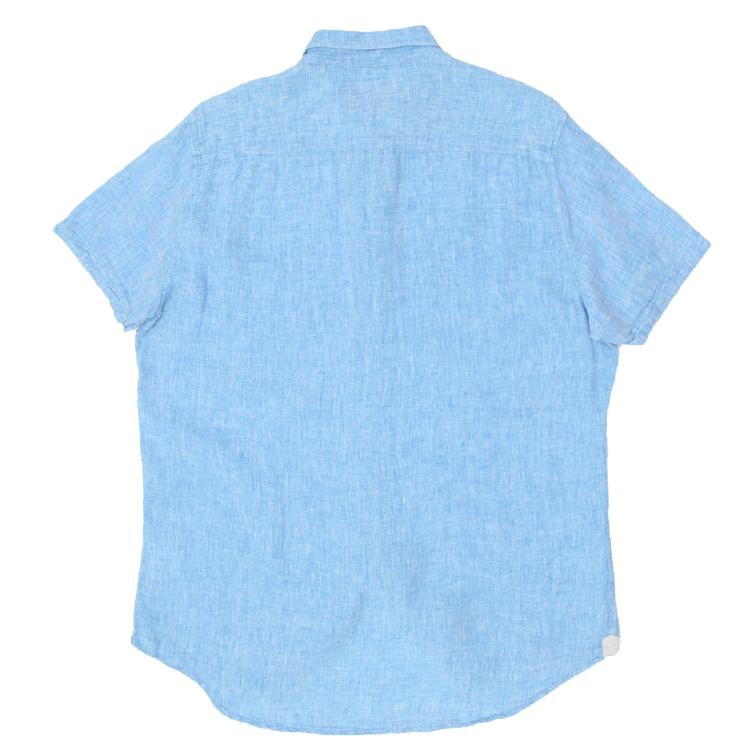 Mens Report Collection Short Sleeve Linen Shirts