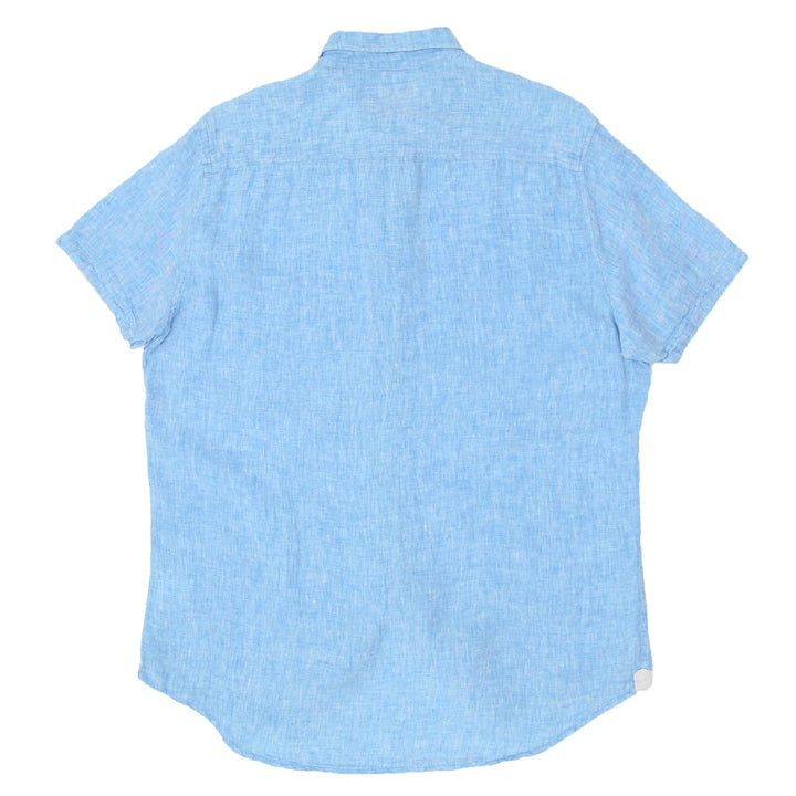 Mens Report Collection Short Sleeve Linen Shirts