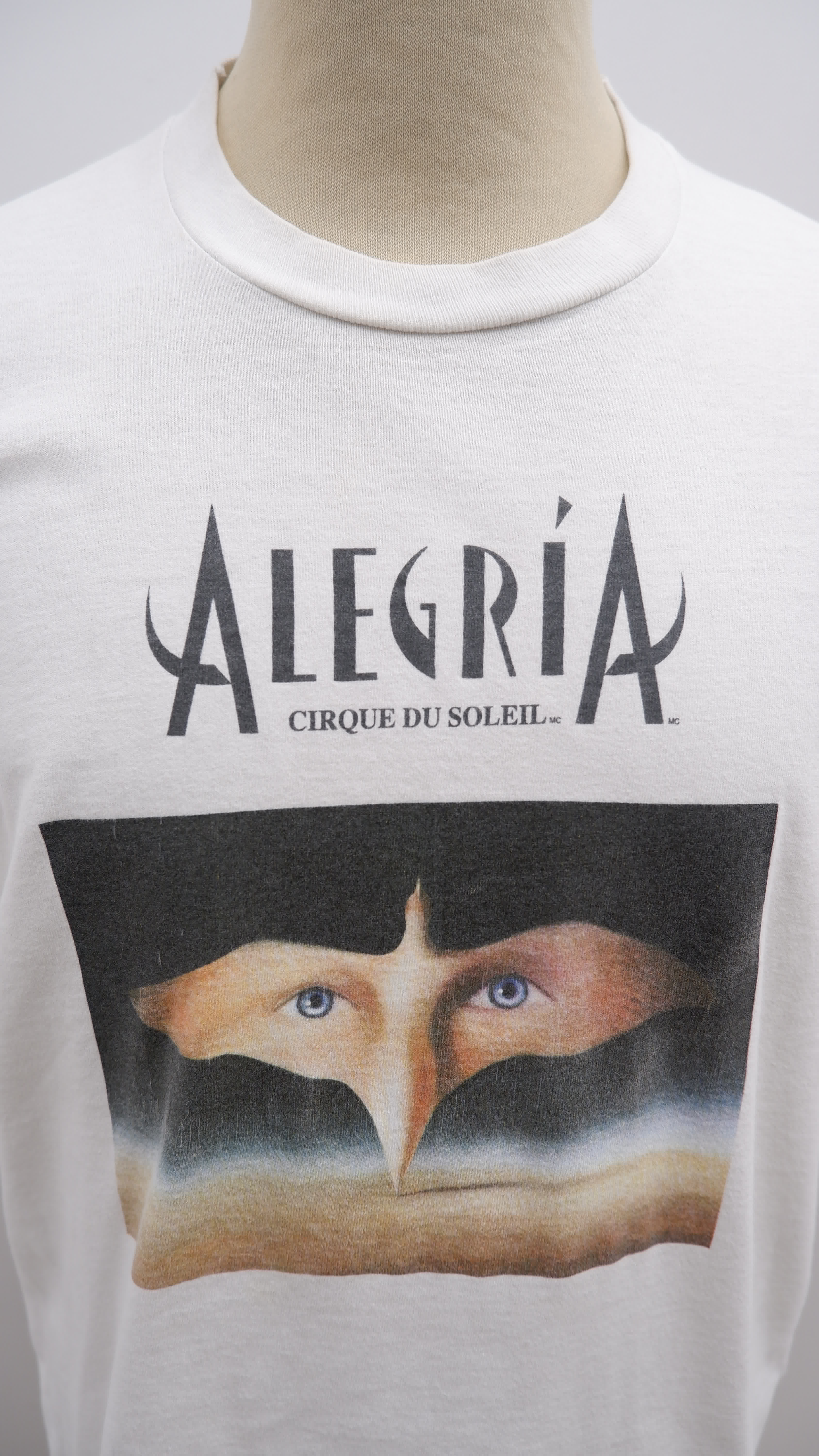 Vintage Fruit of The Loom Alegria Cirque Du Soleil Single Stitch T-Shirt