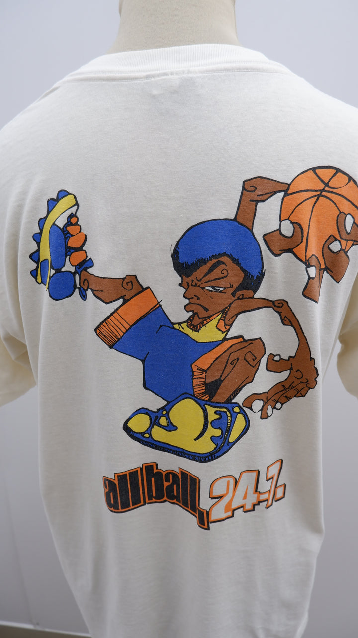 Vintage SLAM All Ball 24-7 T-Shirt Made In USA