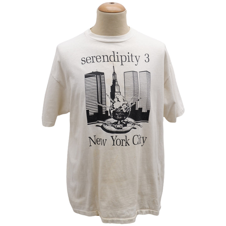 Vintage Serendipity 3 New York City Single Stitch T-Shirt Made In USA