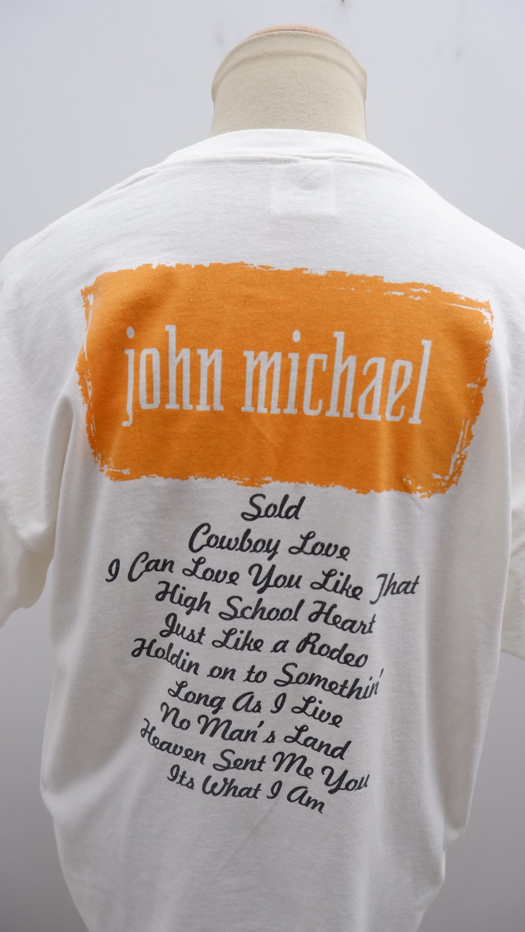 Vintage 1995 John Michael I Can Love You Like That T-Shirt Made In USA