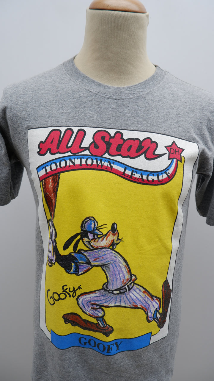 Vintage Mickey Unlimited Goofy All Star Toontown League Single Stitch T-Shirt