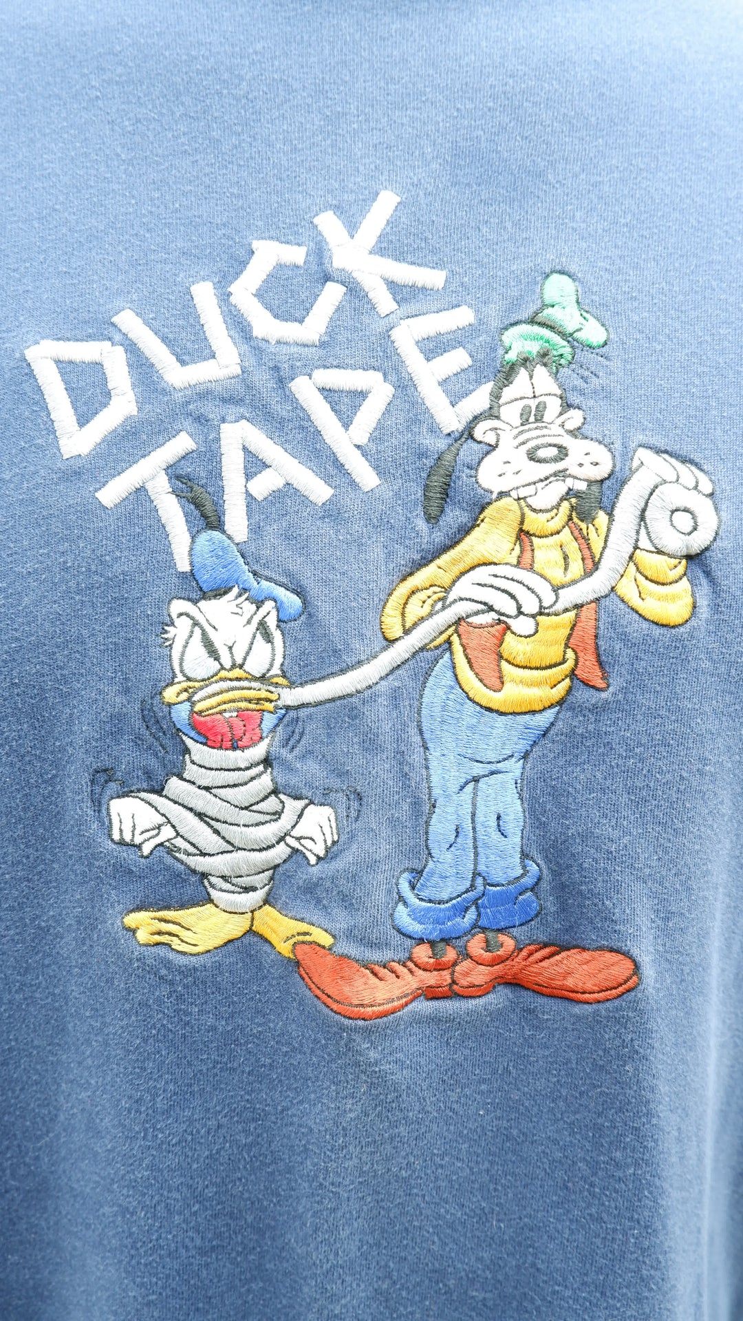 Vintage 90S Disney Goofy Donald Long Sleeve T-Shirt