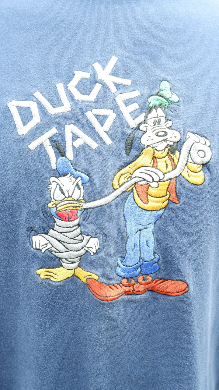 Vintage 90S Disney Goofy Donald Long Sleeve T-Shirt
