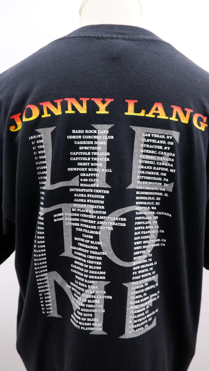 Vintage AAA 1997 Jonny Lang Lie To Me Tour T-Shirt