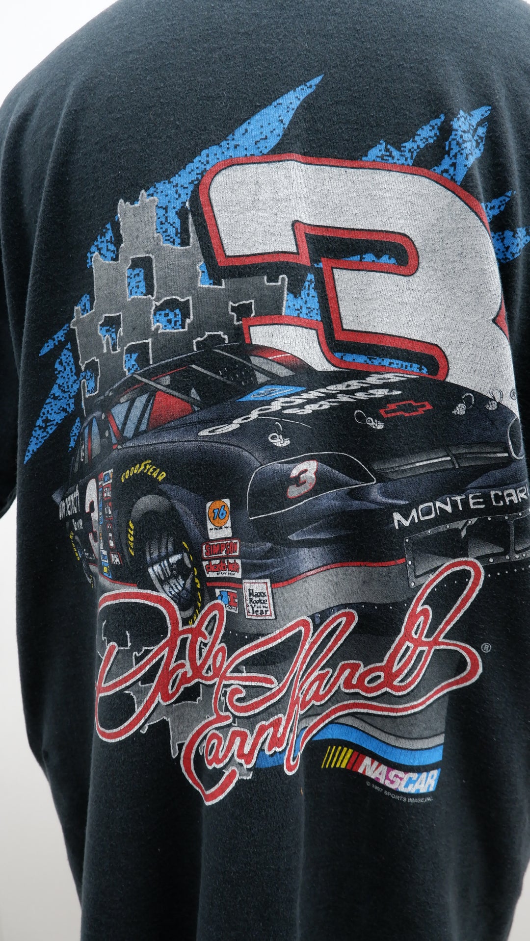 1997 Dale Earnhardt Nascar Vintage Single stitch Racing T-Shirt