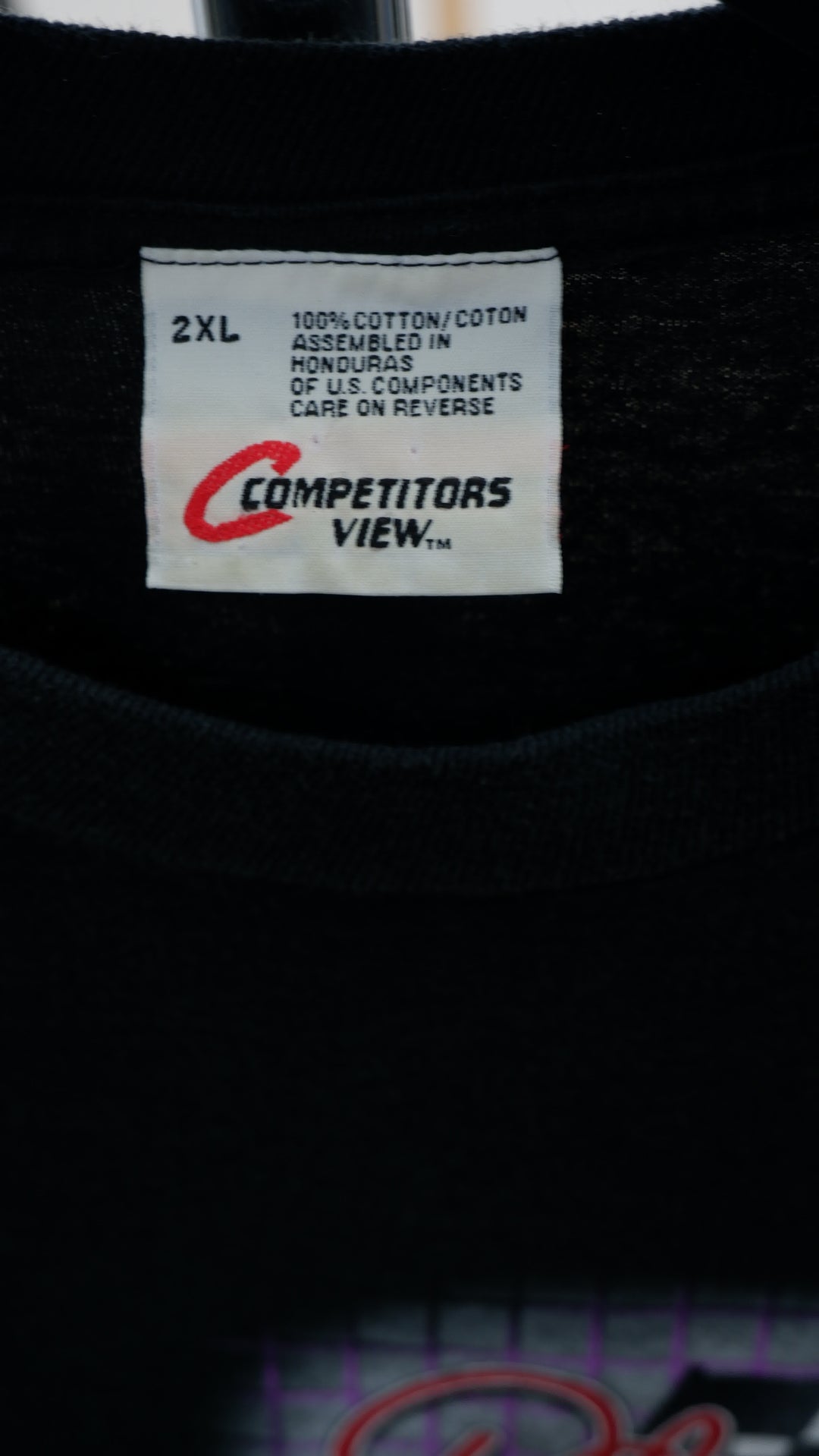 Vintage Competitors View Dale Earnhardt The Intimidator Plus Nascar T-Shirt