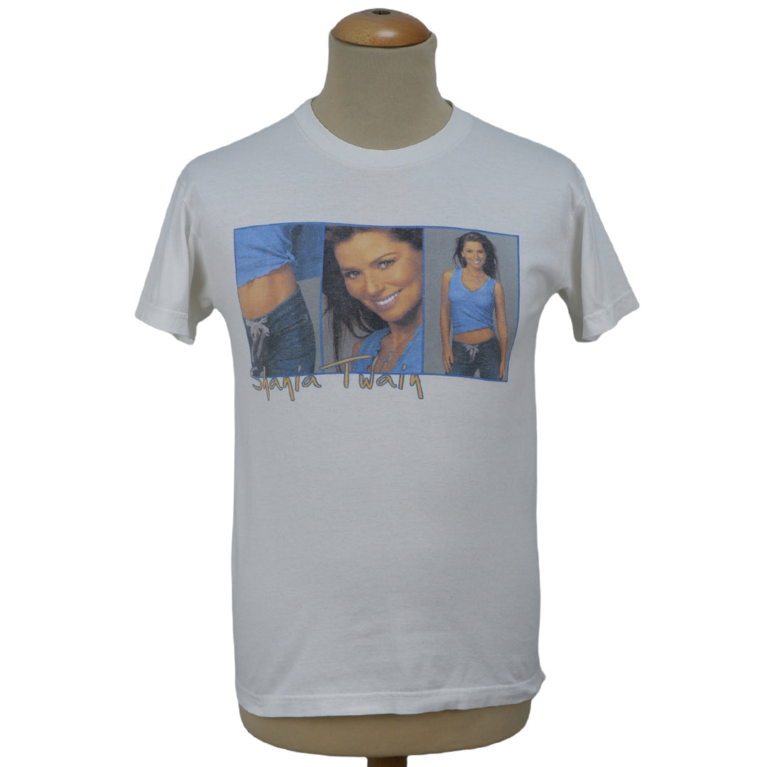 Vintage Spice Gear Shania Twain 2003 Up Tour Boys Youth T-Shirt