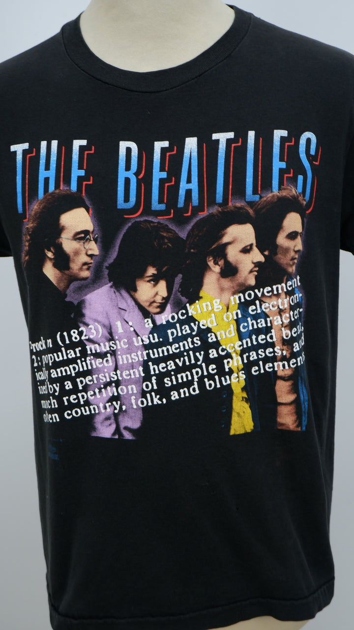 Vintage Hanes The Beatles Band Single Stitch T-Shirt Made In USA