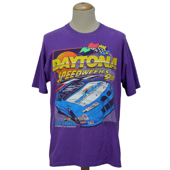 Daytona Speedweeks '98 Nascar Single Stitch VTG T-Shirt