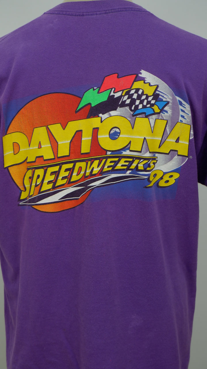 Daytona Speedweeks '98 Nascar Single Stitch VTG T-Shirt