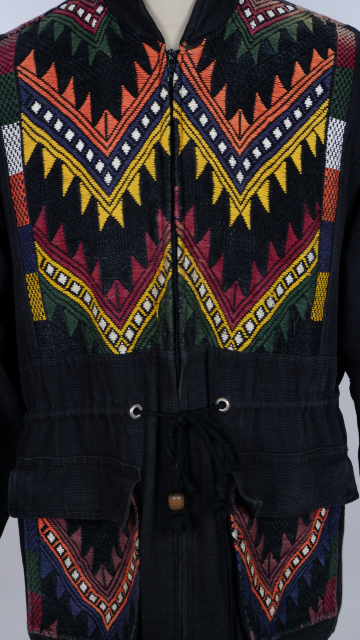 Vintage Artes Tipicas Tecun Full Zip Boho Jacket