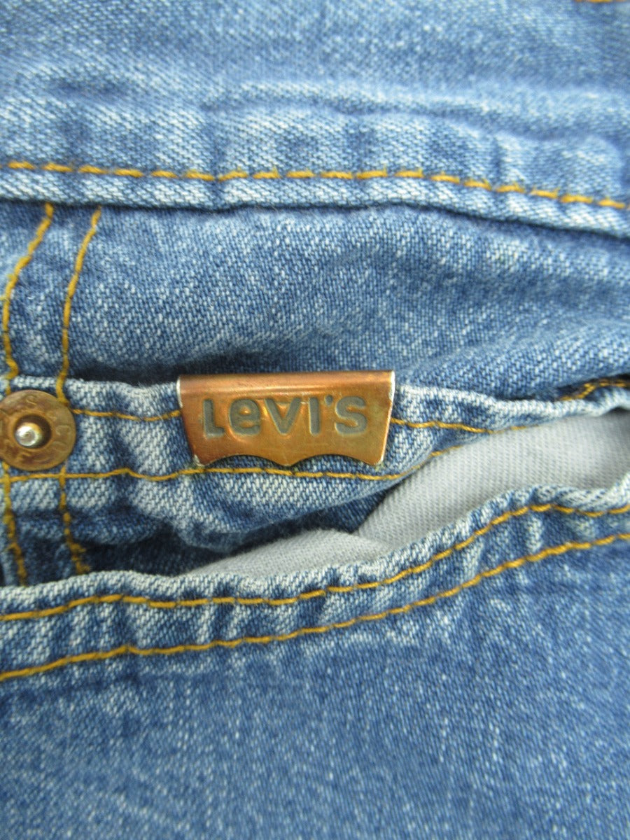 Vintage Levi Strauss Orange Tab Ladies Denim Pants Made In USA