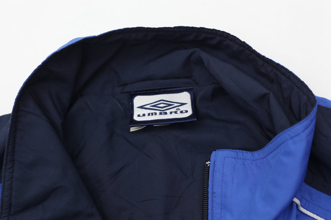 Vintage Umbro Logo Embroidered Full Zip Track Jacket