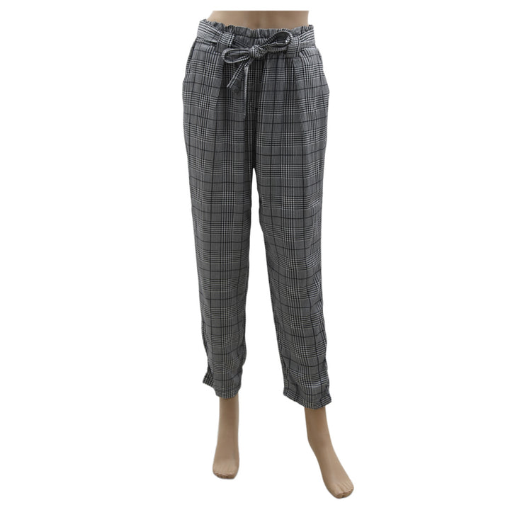 Ladies Ardene Belted Paperbag Pants