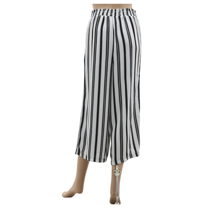 Ladies Harmony + Havoc Striped Belted Pants