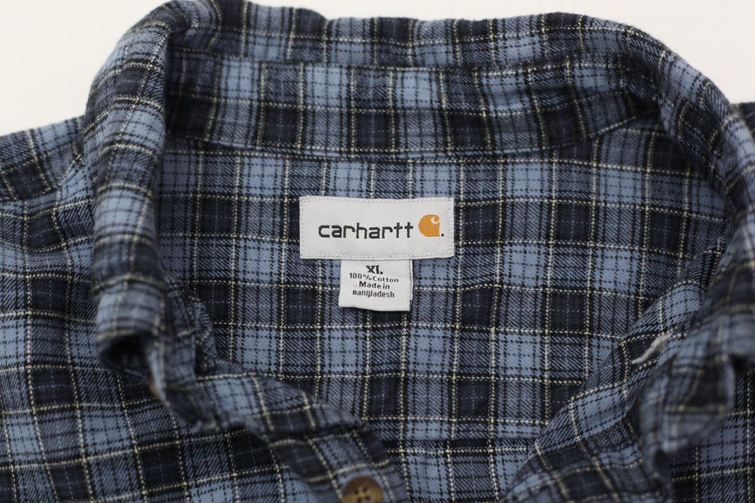 Vintage Carhartt Plaid Long Sleeve Shirt