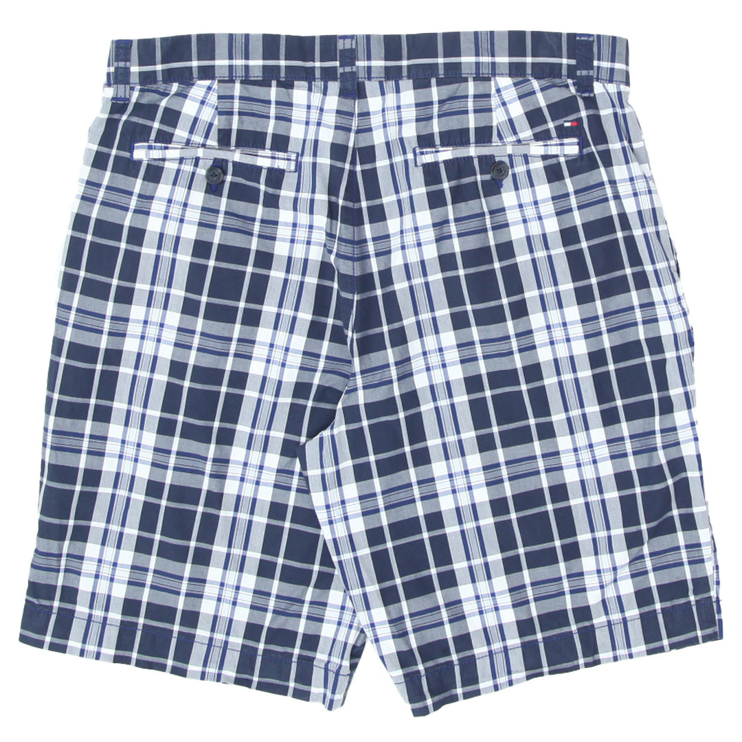 Mens Tommy Classic Fit Plaid Shorts