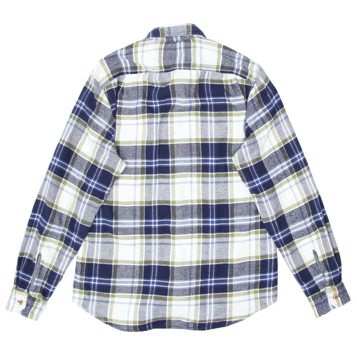 Mens Wallace and Barnes Flannel Long Sleeve Shirt